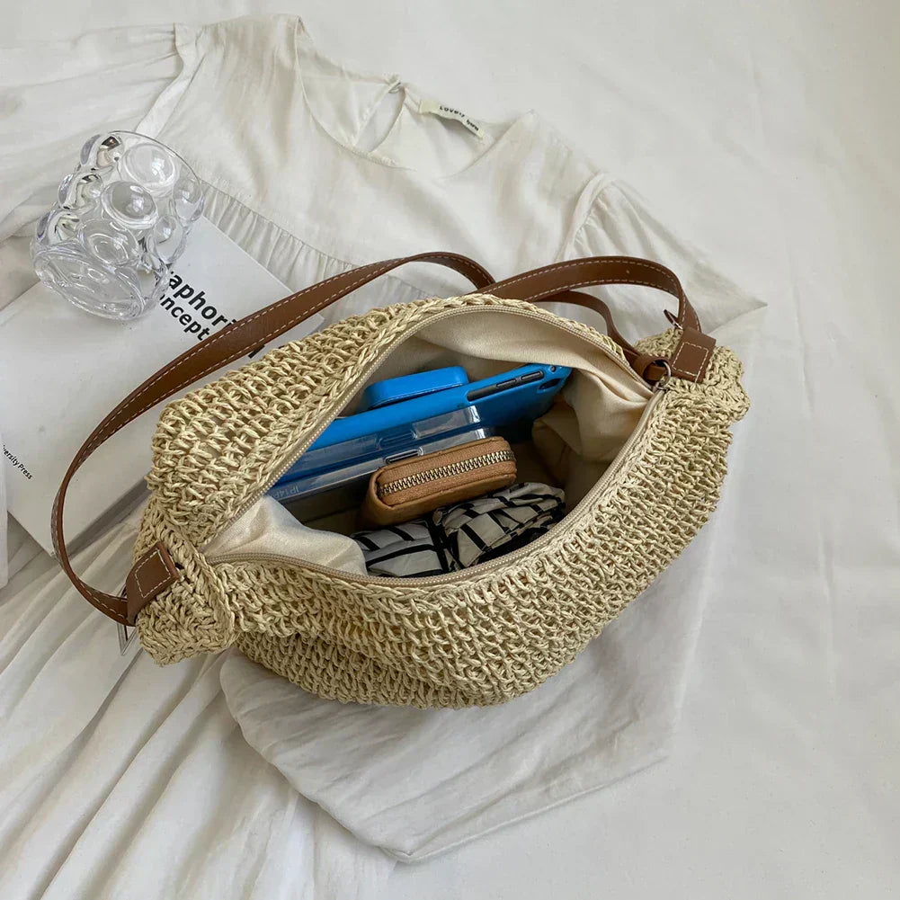 Arnljot | Sac à Bandoulière Structuré en Style Tressé