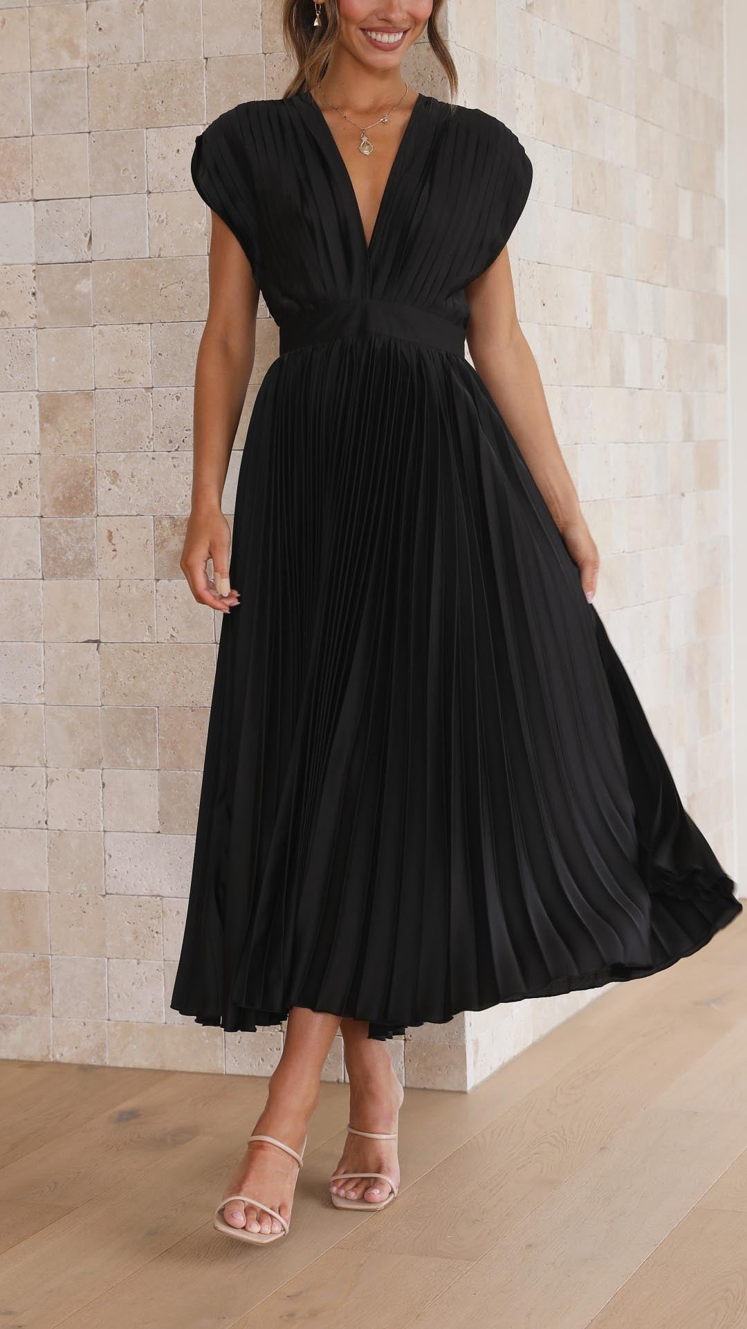 Violeta | Robe plissée élégante