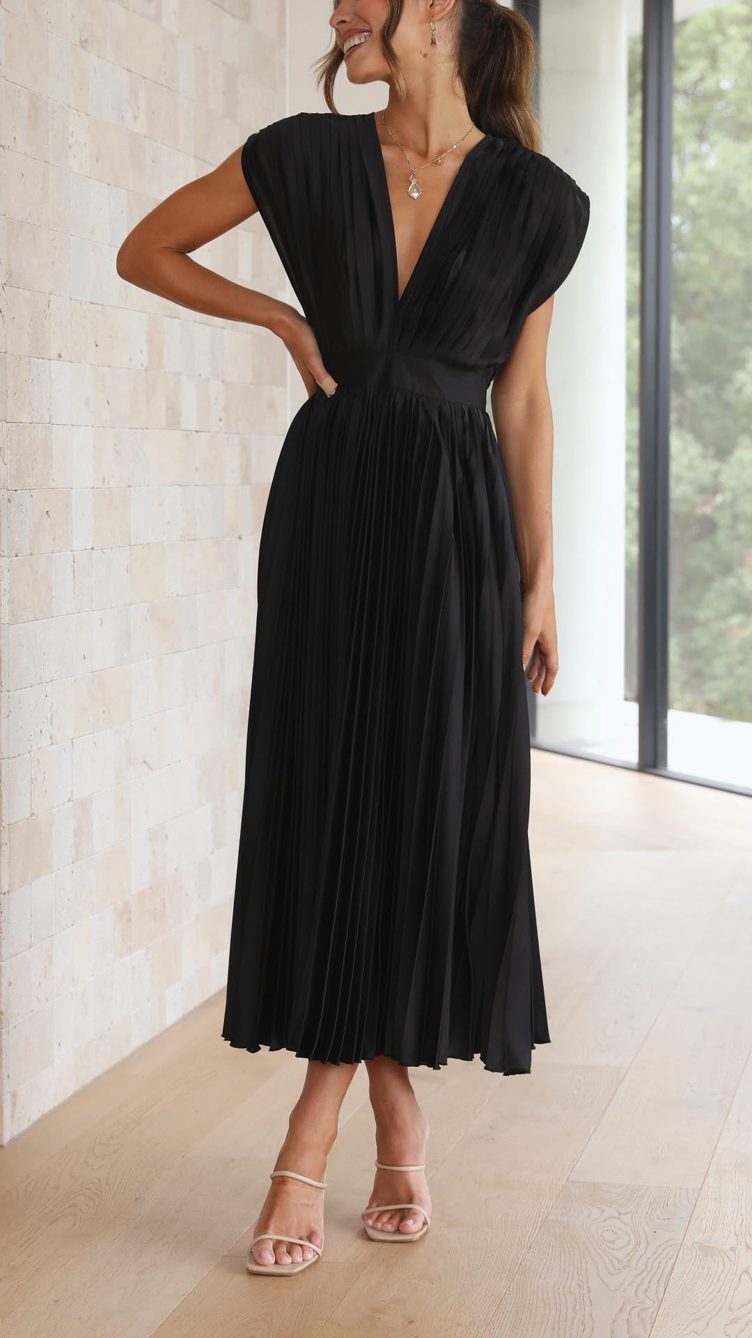 Violeta | Robe plissée élégante