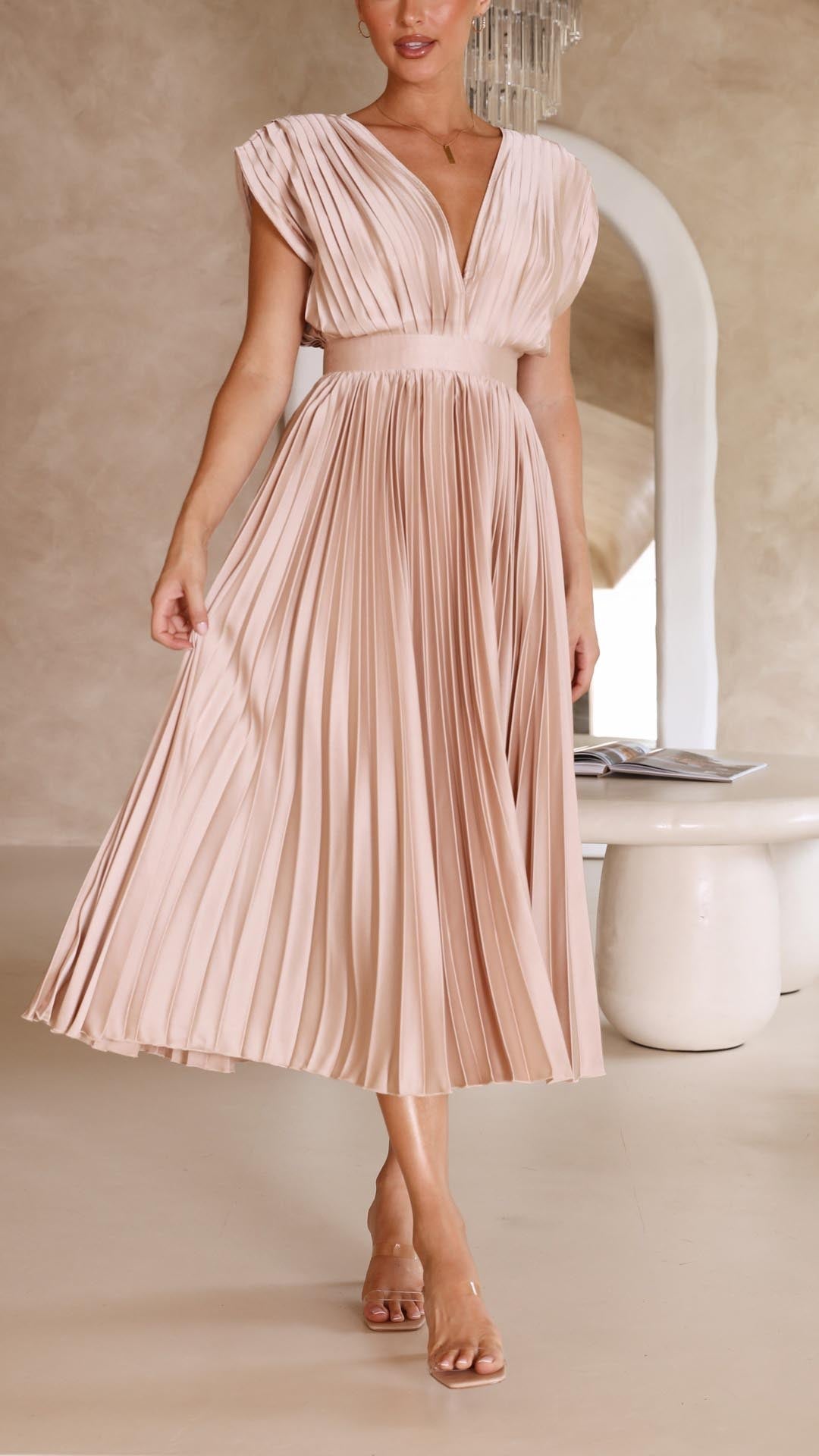 Violeta | Robe plissée élégante