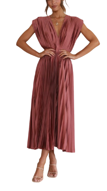 Violeta | Robe plissée élégante
