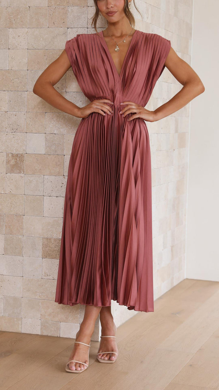 Violeta | Robe plissée élégante