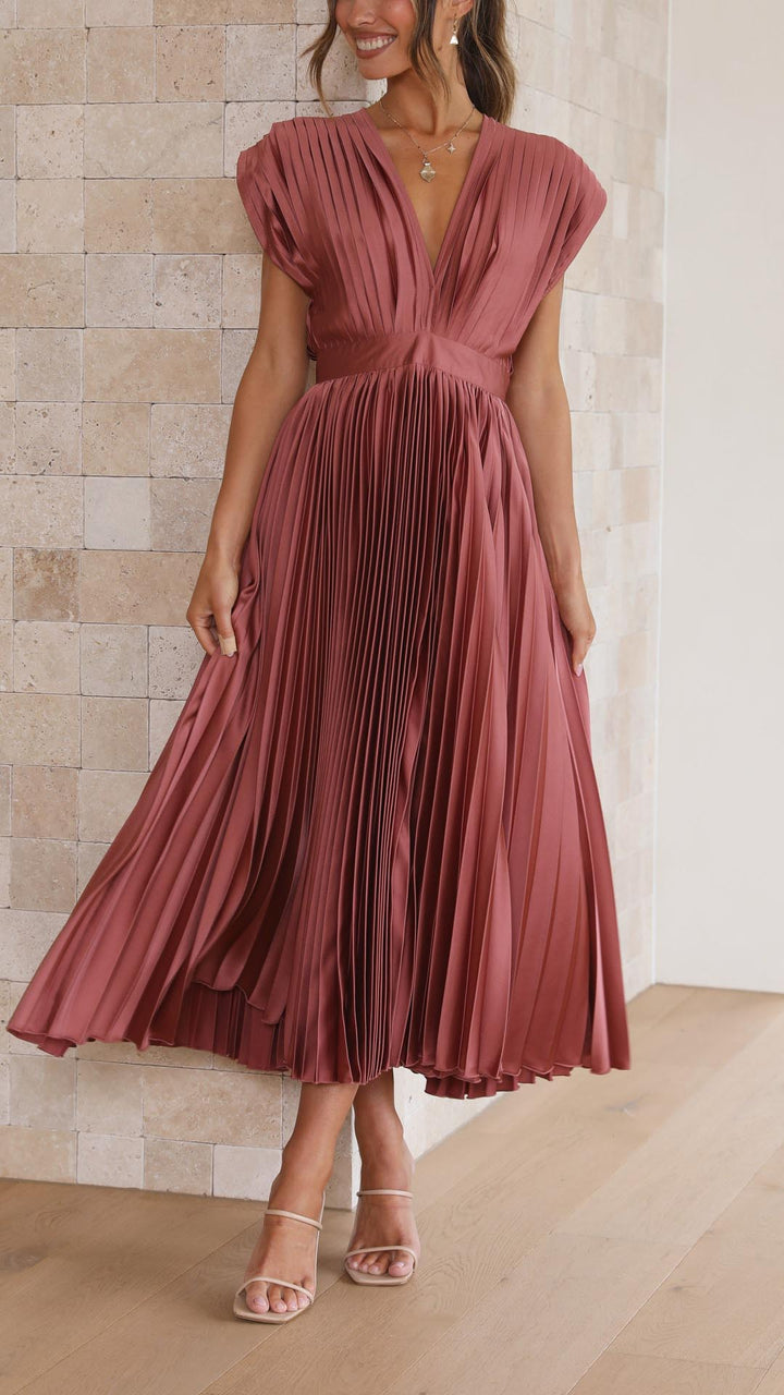 Violeta | Robe plissée élégante