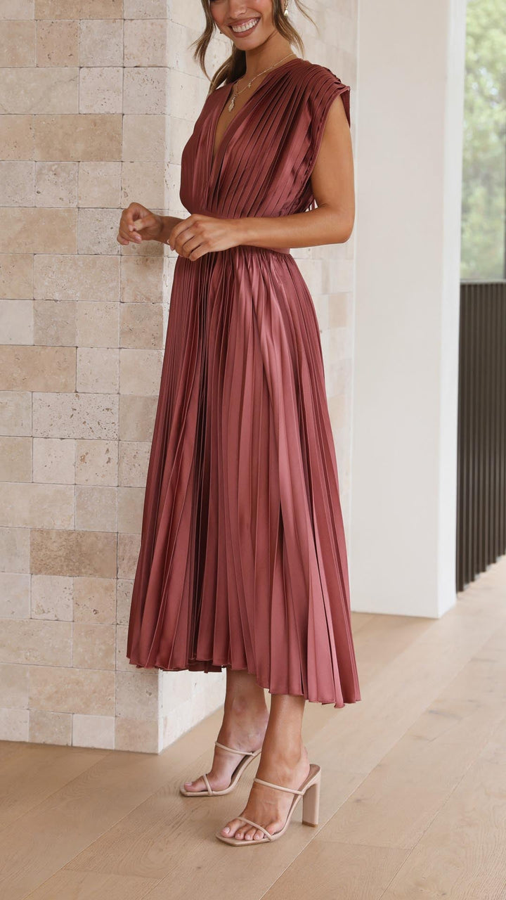 Violeta | Robe plissée élégante