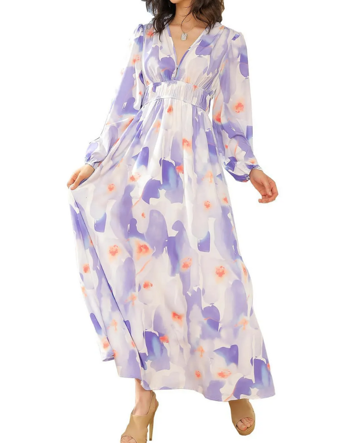 Celine | Robe Fleurie Féminine