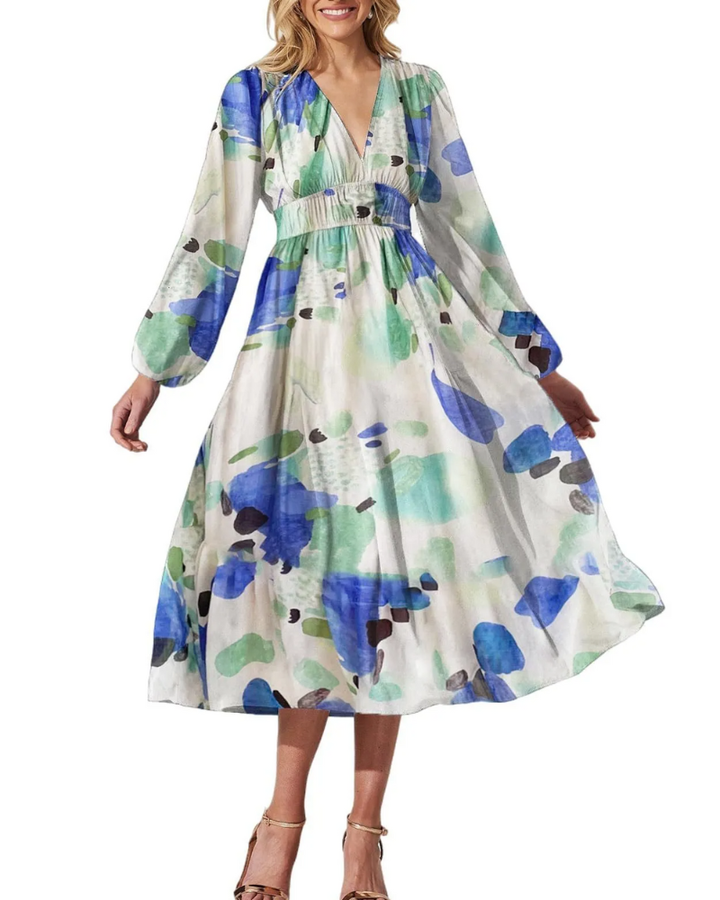 Celine | Robe Fleurie Féminine