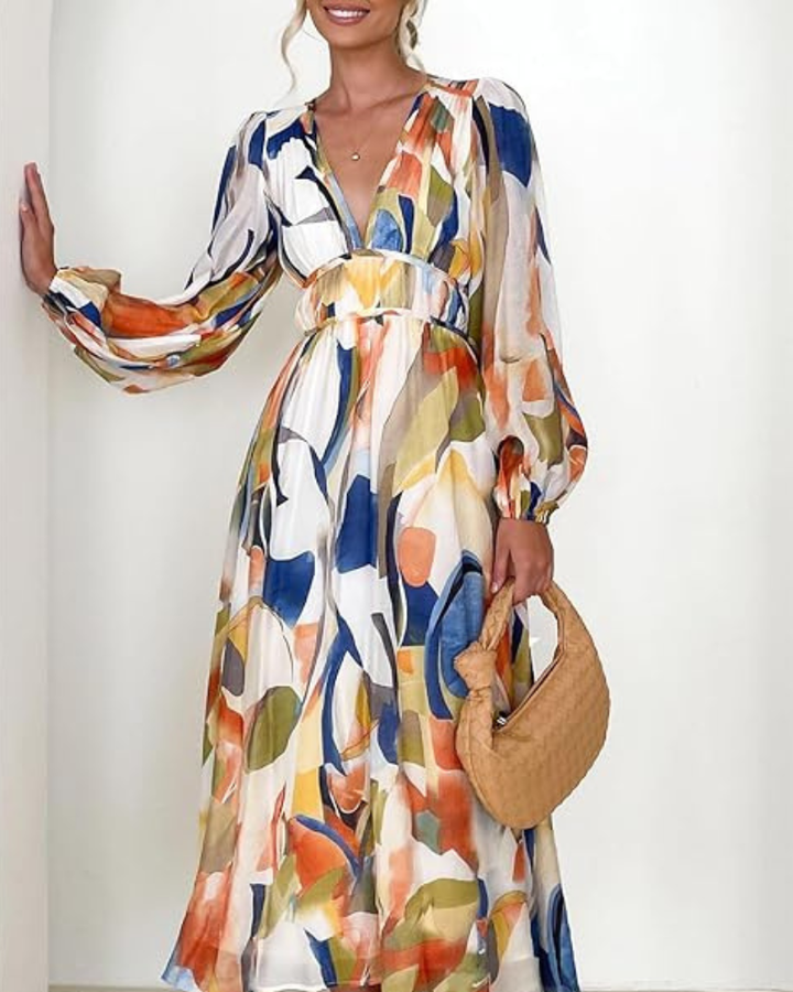 Celine | Robe Fleurie Féminine