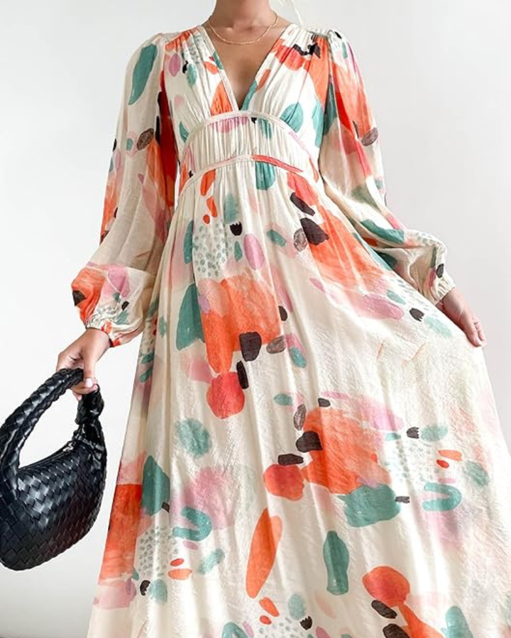 Celine | Robe Fleurie Féminine