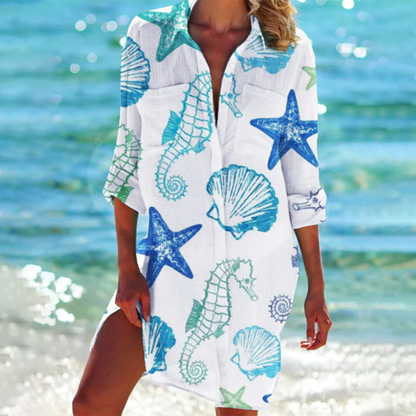 Indira - Robe chemise classique