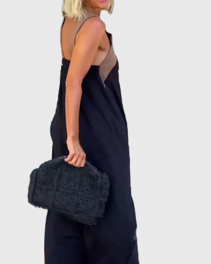 Elena | Robe Maxi Fluide et Élégante