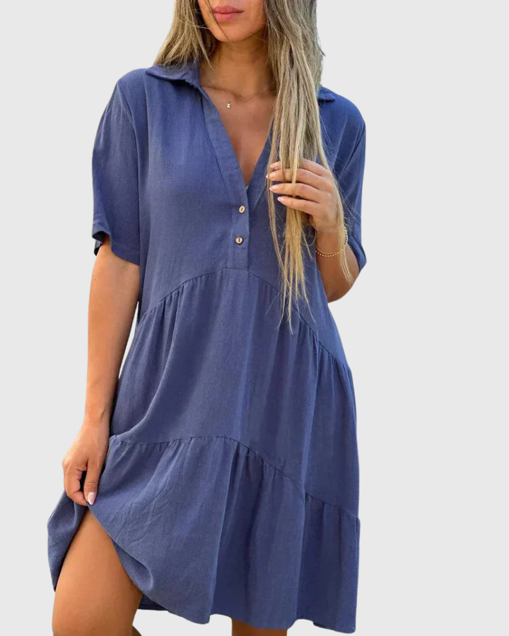 Ariana | Robe Mini Élégante et Fluide