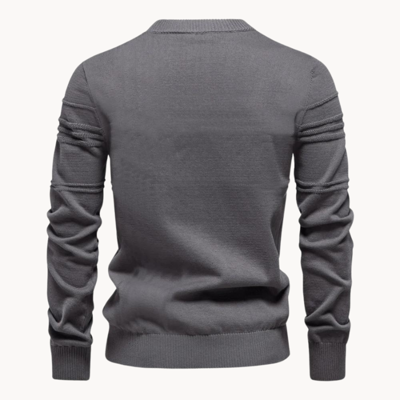 Beeck™ | Pull en coton pour homme avec design rayé