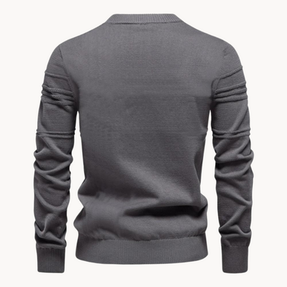 Beeck™ | Pull en coton pour homme avec design rayé