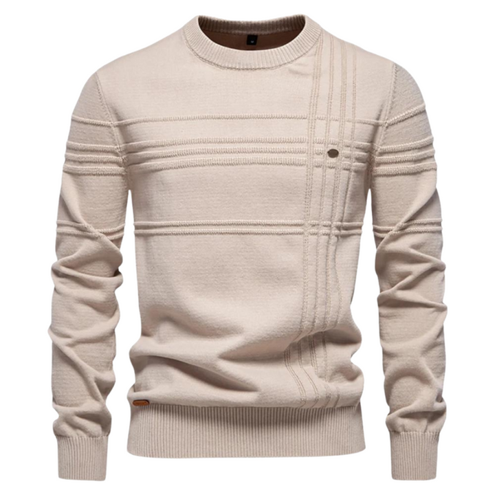Beeck™ | Pull en coton pour homme avec design rayé