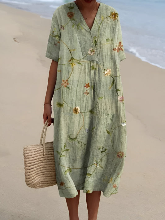 Lillian™ | Robe Imprimée Brise d'Été