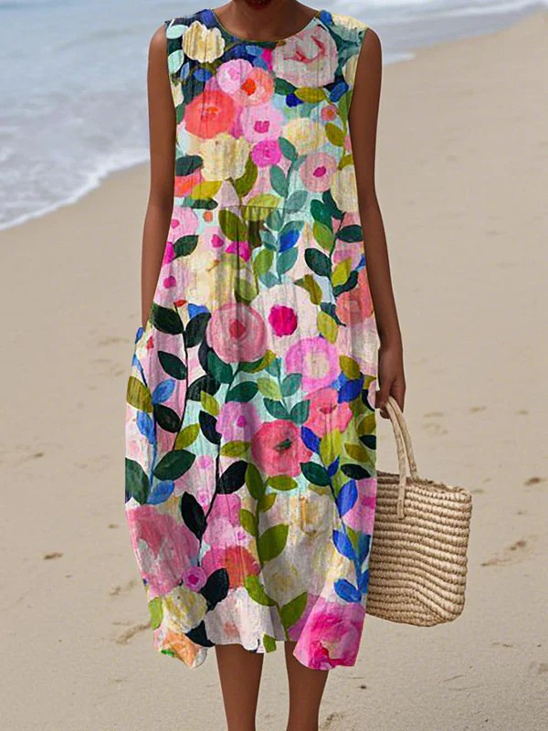 Ava | Robe Midi Florale