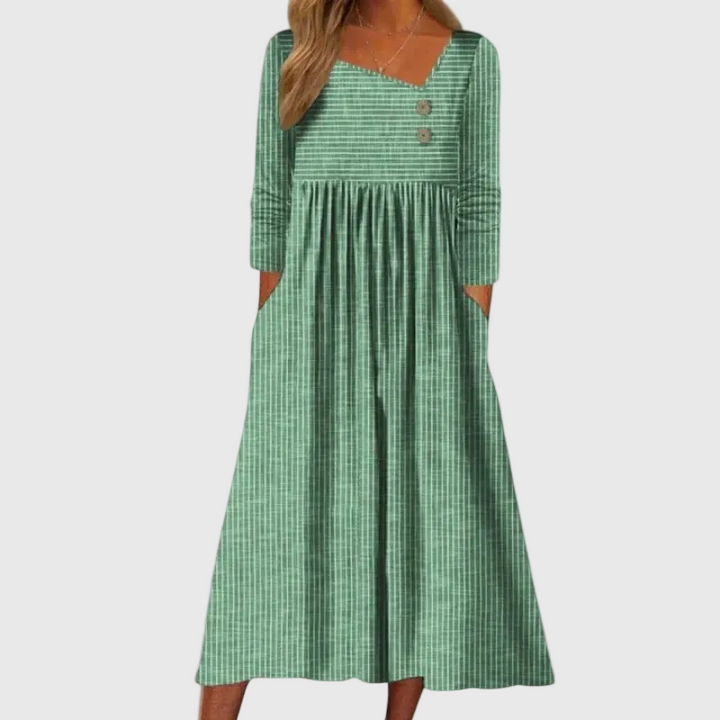 Cleomarie | Robe Midi Élégante
