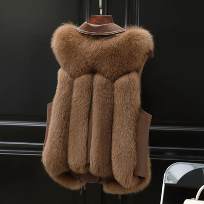 NEREIDA – GILET EN FAUX FUR EMPRESS