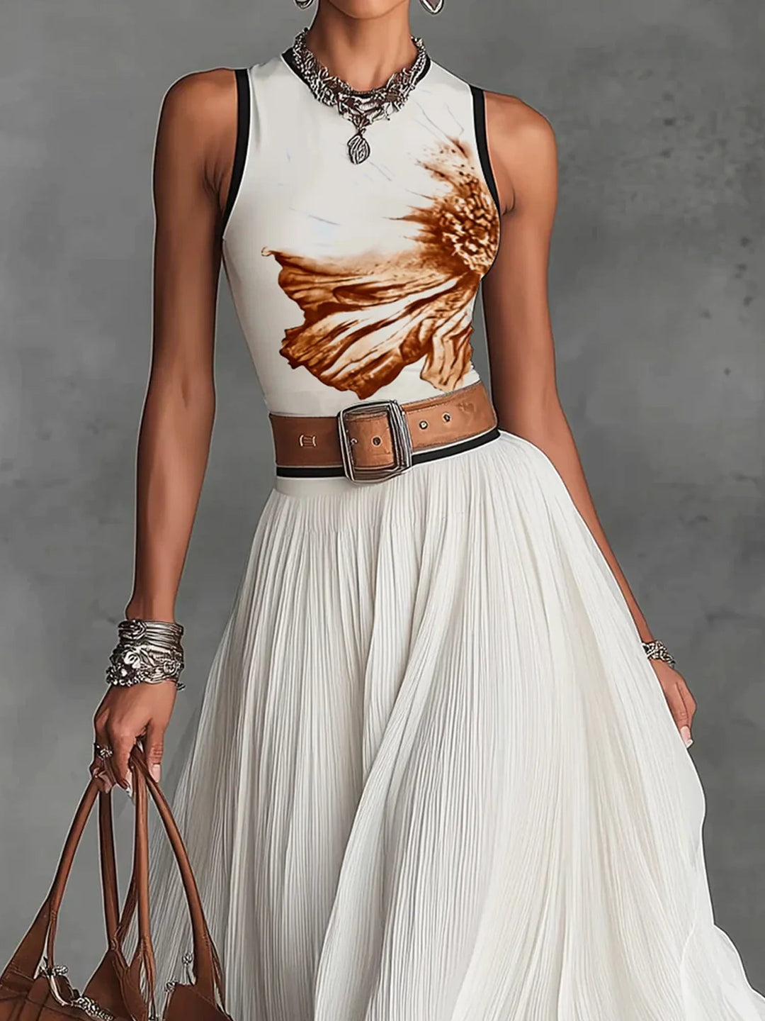 Celeste | Ensemble Jupe Chiffon