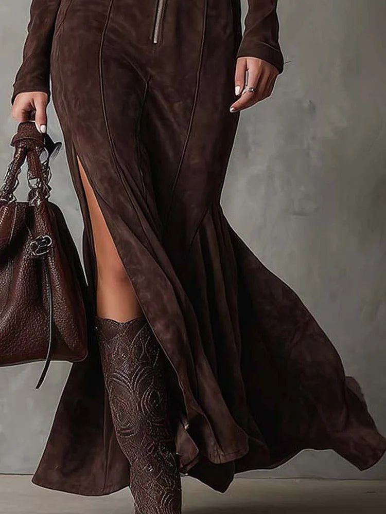 Carmen | Robe Élégante avec Ceinture