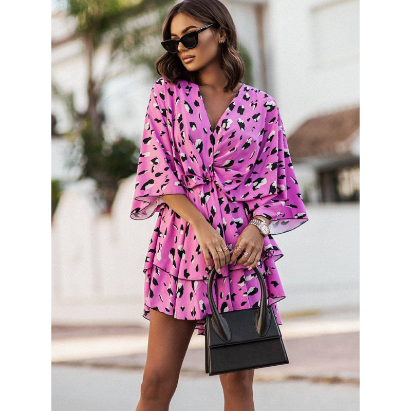 Valeria - Robe Mini Florale Bohème