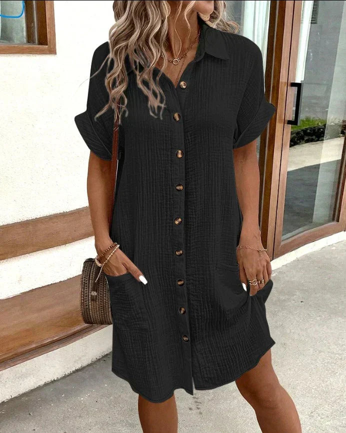Aria - Robe Polo Décontractée Classique