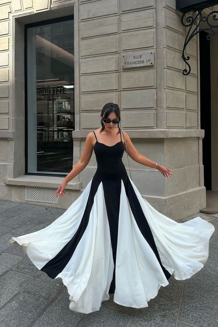 Eliana | Robe Maxi avec Panneaux