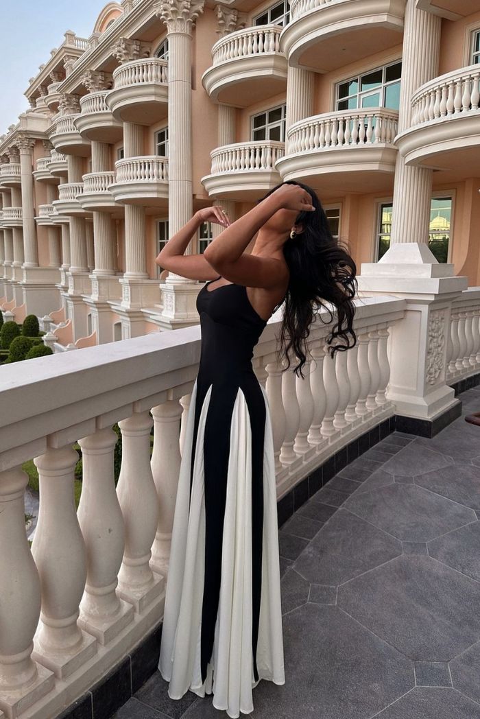Eliana | Robe Maxi avec Panneaux