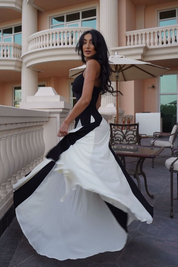 Eliana | Robe Maxi avec Panneaux