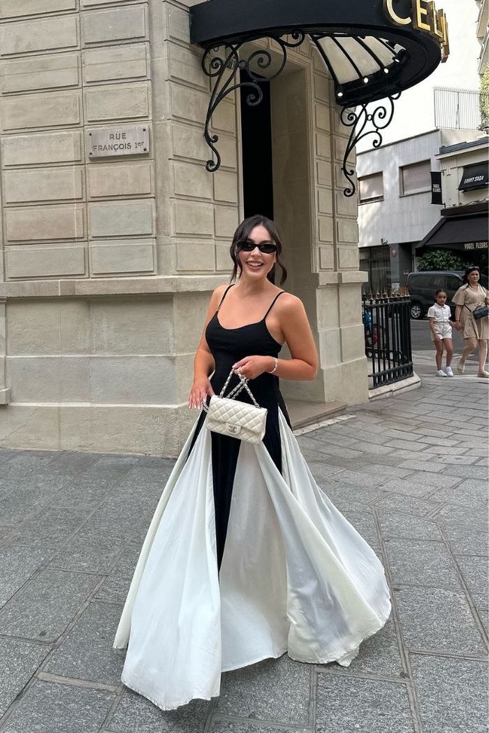 Eliana | Robe Maxi avec Panneaux