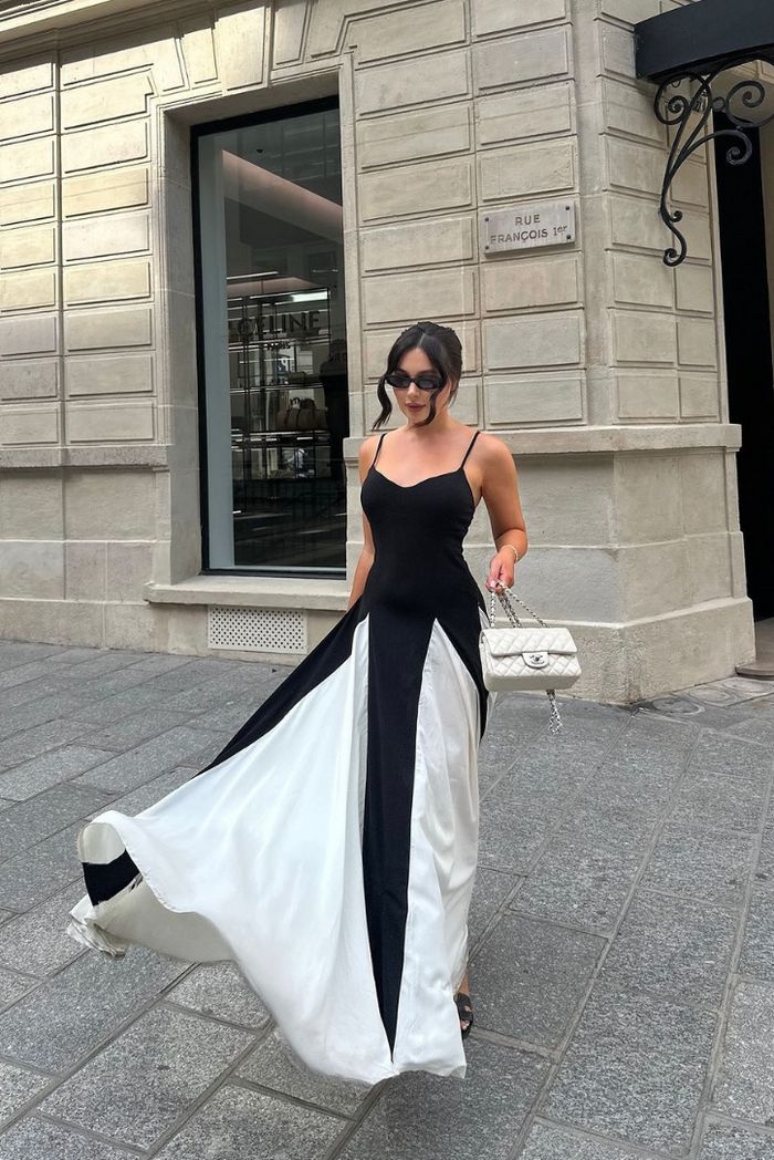Eliana | Robe Maxi avec Panneaux
