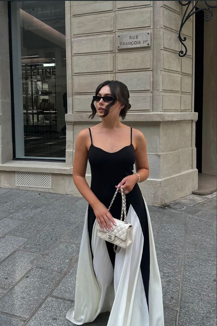 Eliana | Robe Maxi avec Panneaux