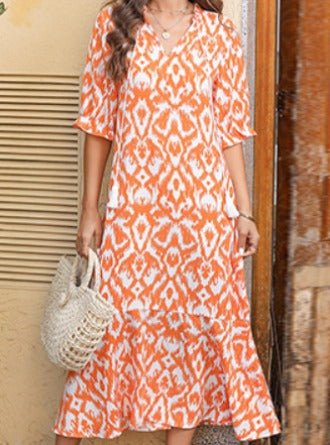 Aileen | Midi Imprimé Chic
