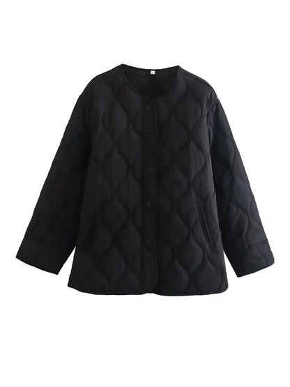 CAROLA | Veste d'Hiver Décontractée et Ample pour Femmes