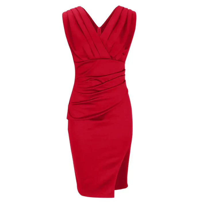 Caitlyn - Sophistication sans effort dans une robe midi