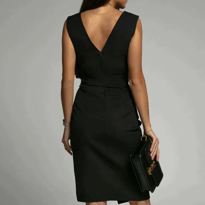 Caitlyn - Sophistication sans effort dans une robe midi