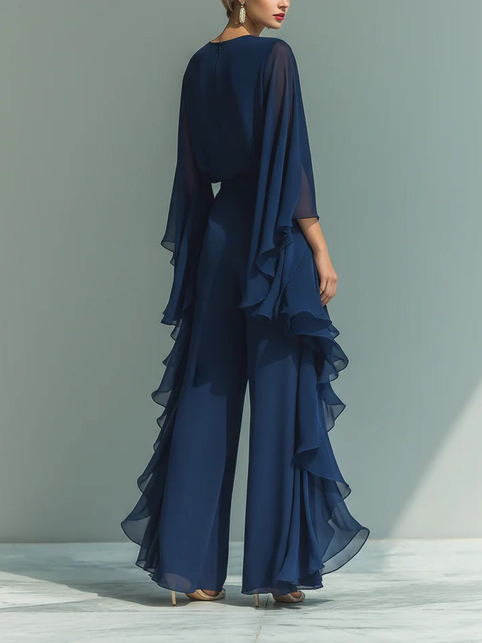Aurora™ | Robe en Chiffon Élegante avec Volants