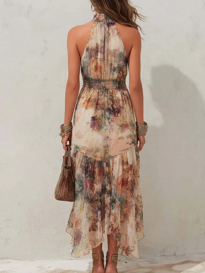 Chloé | Robe Midi Fleurie Vintage