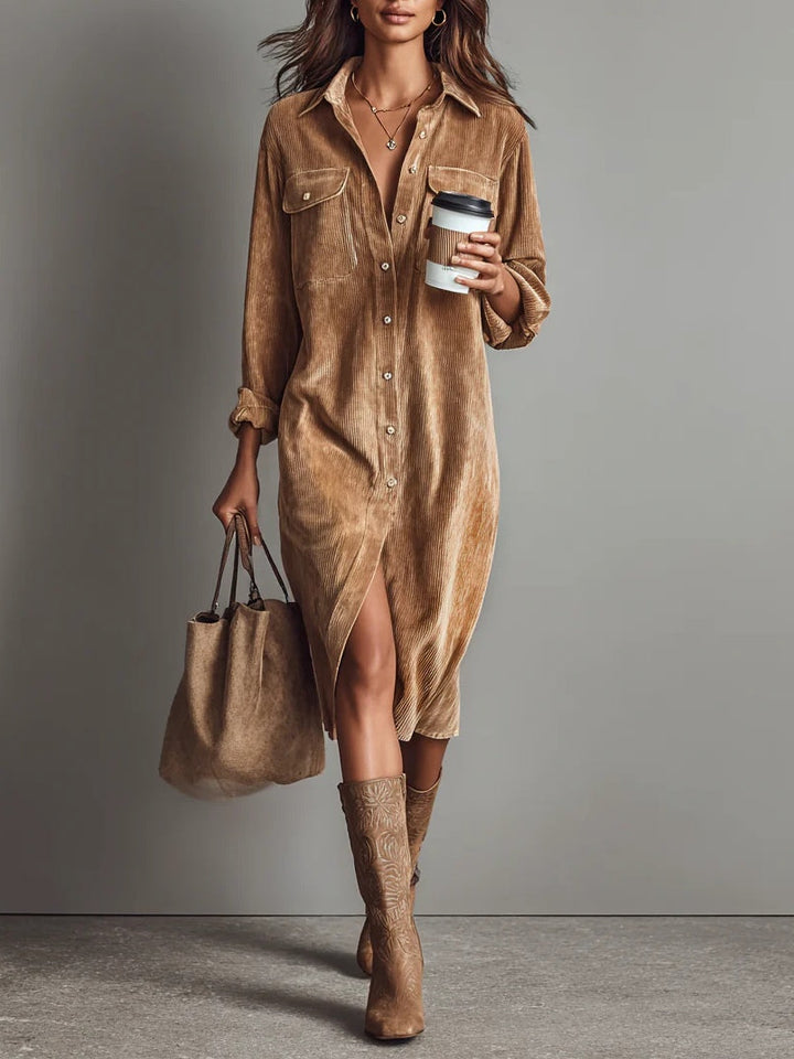 Aurovia - Robe Évasée Chic