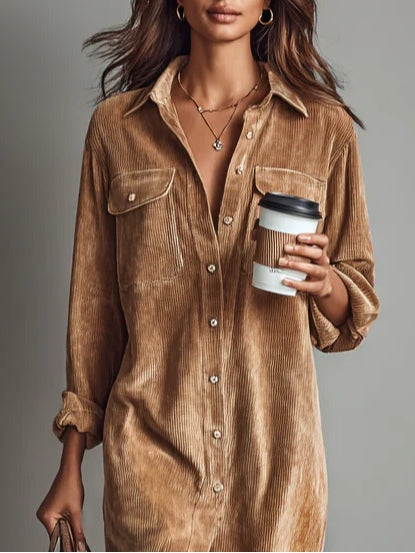 Aurovia - Robe Évasée Chic