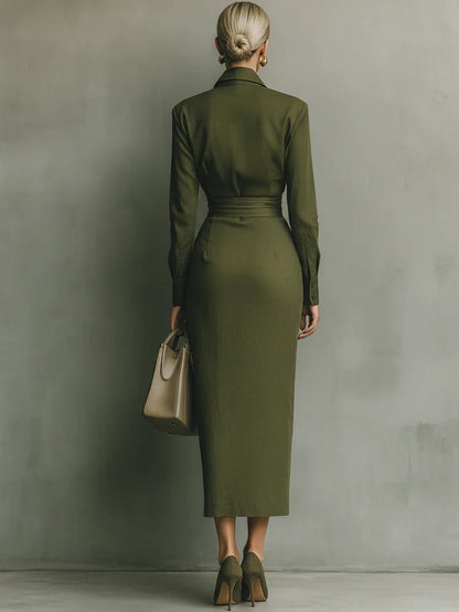 Hera | Robe maxi cintrée élégante
