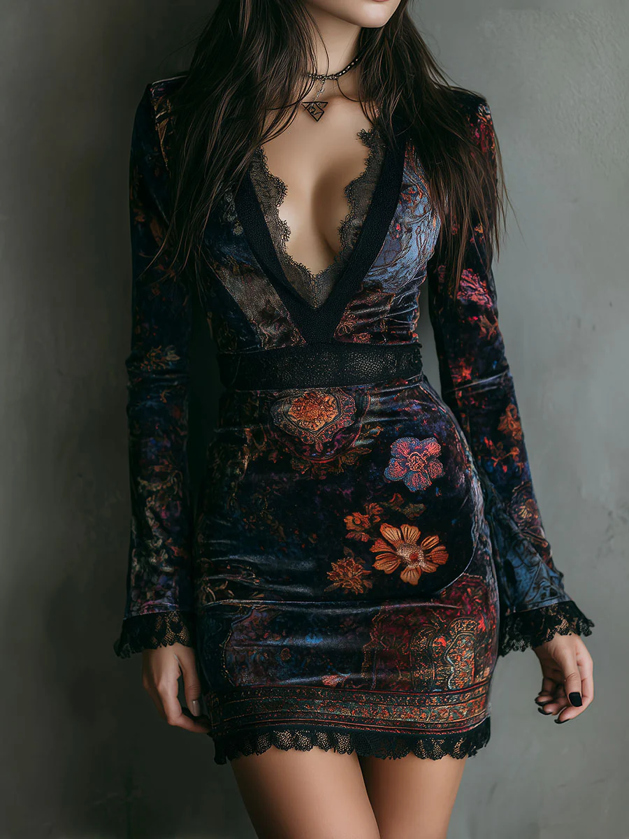 Berta | Robe Mini Florale