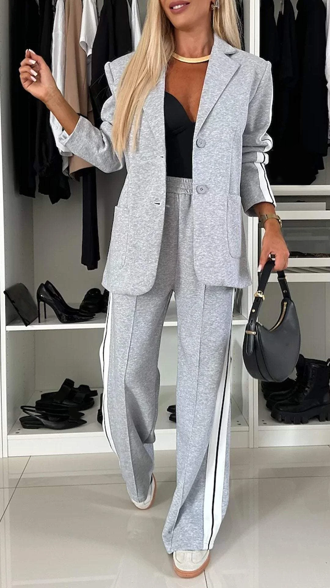 BRIELLE – ENSEMBLE BLAZER & JOGGING SPORT LUXE