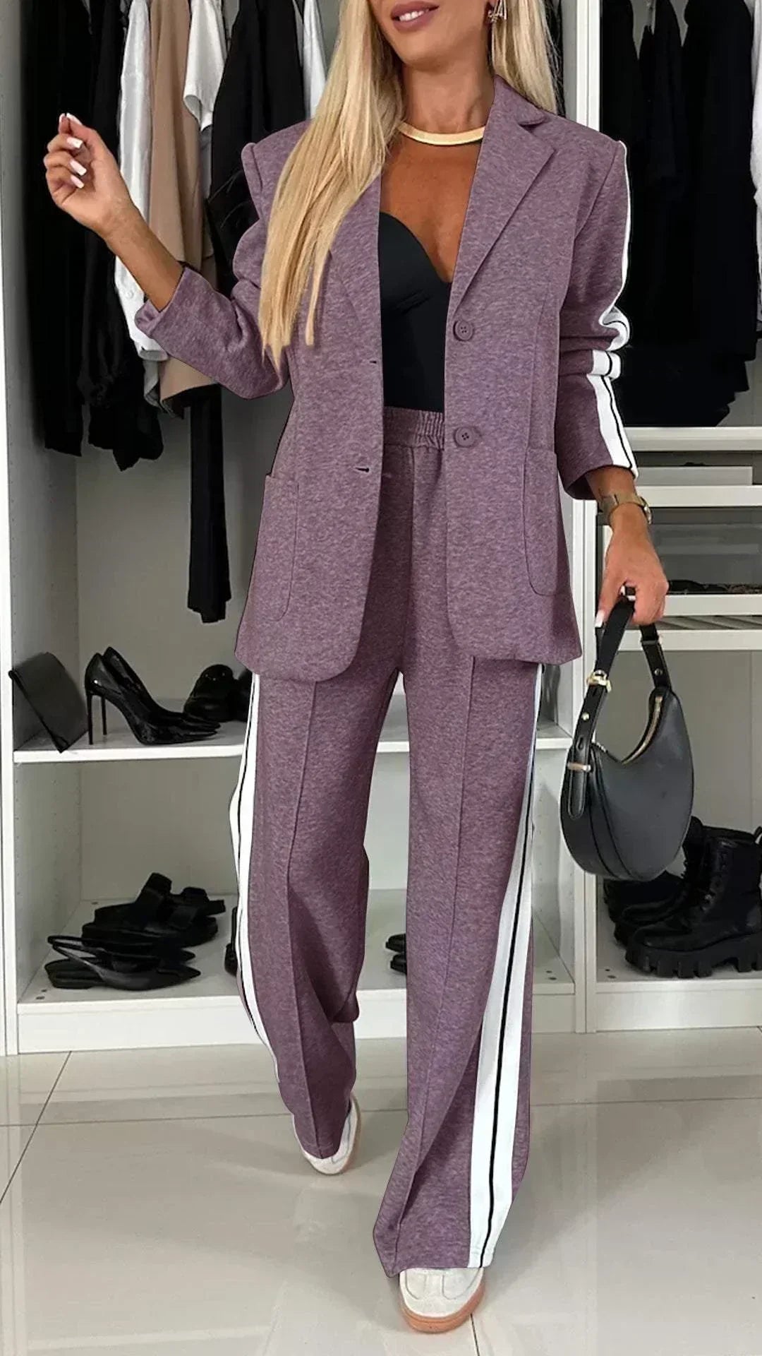 Joline™ Costume Urbain Élégant