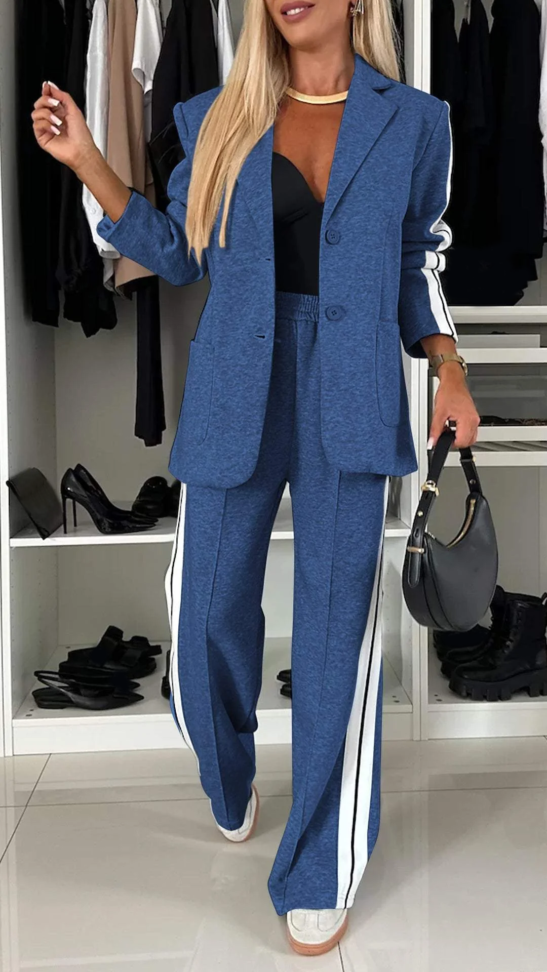 BRIELLE – ENSEMBLE BLAZER & JOGGING SPORT LUXE