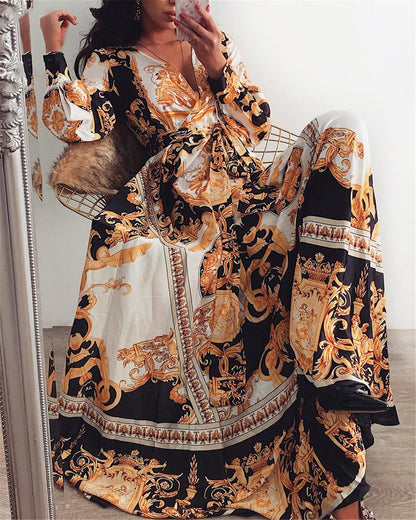 Faye - Robe Imprimée Boho