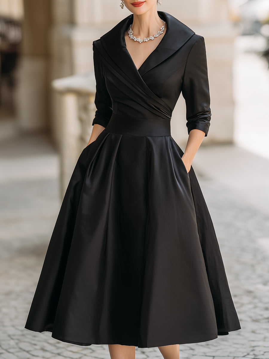 Lea™ - Robe Midi Élégante