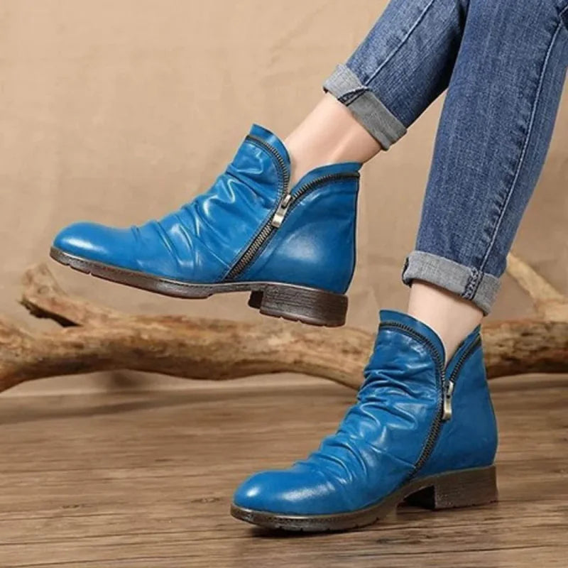 Cassiana - Bottes en Cuir Décontractées