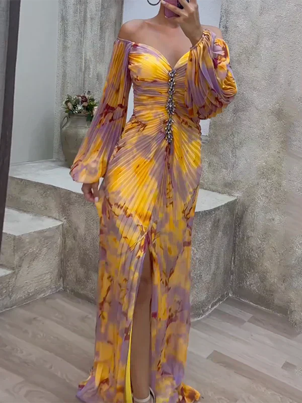 Amelia™ | Robe Élégante avec Décolleté en V