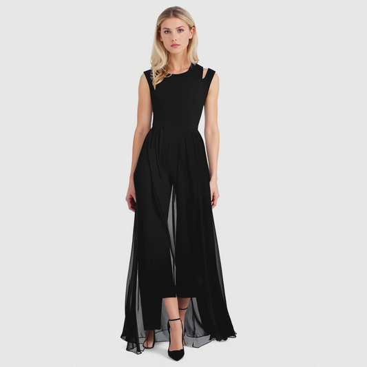 Robe de soirée sans manches pour femme | Midi